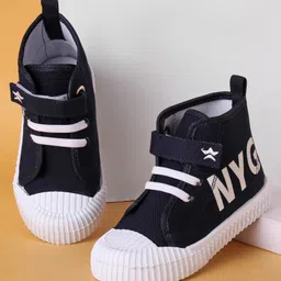 Cute Walk by Babyhug Casual Shoes with Velcro Closure-  Navy Blue-picture-14