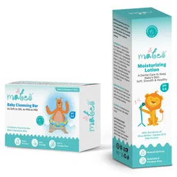 Mateo Baby Cleansing Bar (75g) & Baby Moisturizing Lotion (200 ml) Combo Pack-image-53
