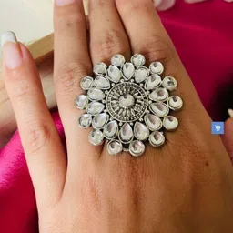 ISLANA Dome Shaped Jhumkas Earrings image 2