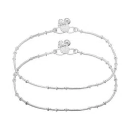 AamNa Enterprises Silver-Plated Anklet-picture-18