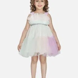 Peppermint Girls Multicolor Solid Dress-picture-16