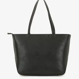 U.S. Polo Assn. Black Logo Tote Handbag image 3