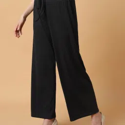 showoffff SHOWOFF Grey Slim Fit Mid Rise Pants image 3