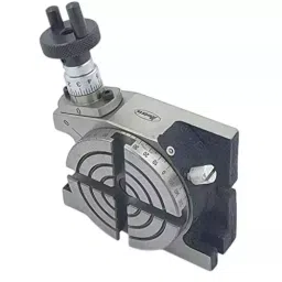 Buyohlic International Watchmaker's Rotary Table Diameter 2-3/4 inch (69.8 mm) and 2 Slots for Milling Machine, TS-PVTU-H1AY image 2