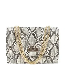 Carlton London Brown Animal Effect Medium Sling Handbag-image-86