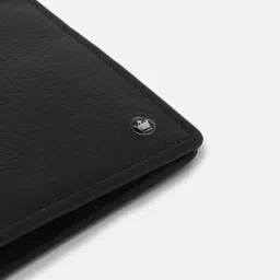 Louis Philippe Black Striped Wallet image 5