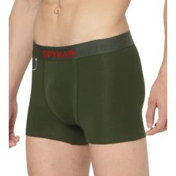UnderJeans by Spykar Olive Regular Fit Trunks-picture-35