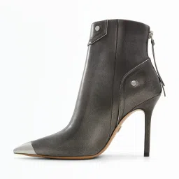 Aldo Women's Charcoal Stiletto Booties image 3