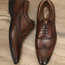 Louis Philippe Men's Brown Oxford Shoes-picture-35