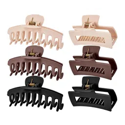 Watch junction Women Set of 6 Claw Clip image 4