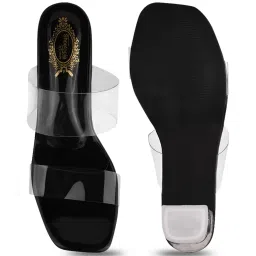 Shoetopia Kids Black Casual Sandals image 3