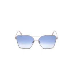 Web Eyewear Blue Square Sunglasses for Men Designed in Italy image 2
