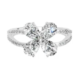 Sparkles Lab Grown Diamond 14k (585) White Gold Ring for Women-picture-38