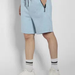 American Eagle Outfitters Blue Regular Fit Shorts image 3