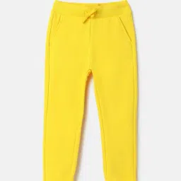 United Colors of Benetton Kids Yellow Cotton Track Pants & Joggers-picture-41
