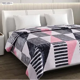 Monte Carlo Multicolor Polyester 900 GSM Winter Blanket image 3