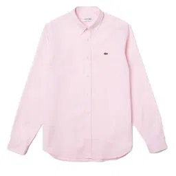 Lacoste Pink Cotton Regular Fit Shirts image 3