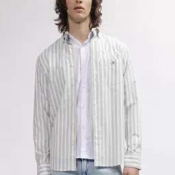 GANT Striped Button Down Regular Fit Shirt-picture-32