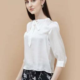 Code By Lifestyle Off White Regular Fit Top-picture-25