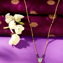 P.N.Gadgil Jewellers 22 Karat (916) Yellow Gold Ecliptica Charm Modern Mangalsutra For Woman-picture-20
