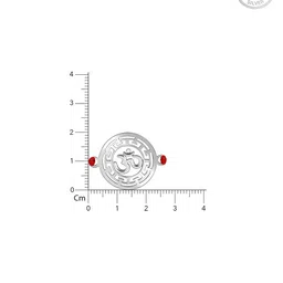 GIVA Men Silver Charm Rakhi image 5