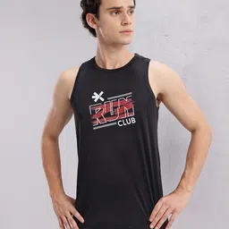 HRX by Hrithik Roshan Typography Print Rapid-Dry Running T-shirt image 3