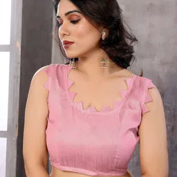 Moda Rapido Embellished Beads and Stones Poly Georgette Saree image 5