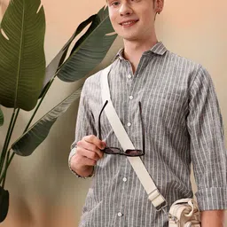 Mast & Harbour Striped Regular Fit Shirt-picture-13