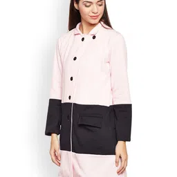 Belle Fille Women Pink & Black Coat image 3