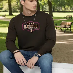 R.Code by The Roadster Life Co. Men Printed Sweatshirt-picture-30