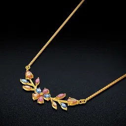 Joyalukkas Floral Essence Gold Necklace-picture-14