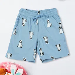 max Boys Printed Mid-Rise Regular Shorts image 1