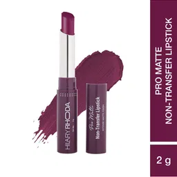 Hilary Rhoda Pro Matte Non Transfer Highly Pigmented Lipstick - 2 g - Chocolate - 09 image 1