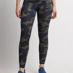 Reebok Women Printed High Rise Ankle-Length Tights-image-69