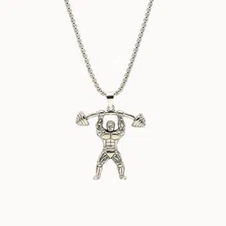 Roadster Silver-Plated Contemporary Pendants with Chains image 2