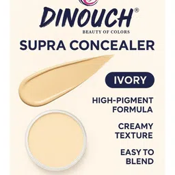 DINOUCH Set Of 4 Supra Makeup Base Concealer - Ivory image 2