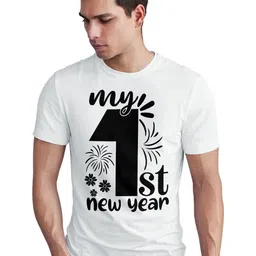 Seekbuylove Men Typography Printed Bio Finish T-shirt image 2