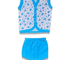 HUXX Kids Pack Of 5 Printed Pure Cotton Top with Shorts image 3