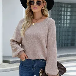 HERE&NOW Women Boucle Pullover-picture-37