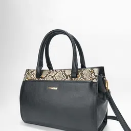 Forever Glam by Pantaloons Textured Structured Shoulder Bag image 5