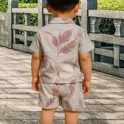 FASHION GRAB Boys Cotton Blend Cord Set image 2