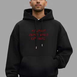 TheBTclub Men Printed Hooded Sweatshirt-picture-19
