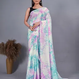 KALINI Tie and Dye Pure Chiffon Ready to Wear Saree-picture-29