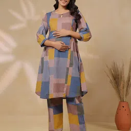 CRAFIQA Printed Nightdress-picture-30