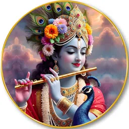 Myntra Elegant Homes Multicoloured MDF Religious Wall Paintings image 3