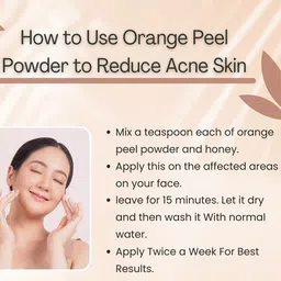 VEDICINE Set Of 2 Orange Peel &  Lemon Powder For Face Pack-100g Each image 2