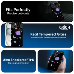 QRIOH Quirky Printed iPhone 13 Pro Max Back Case Mobile Accessories image 2