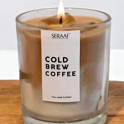 SERAAF Brown 1 pieces Jar Candle-picture-30