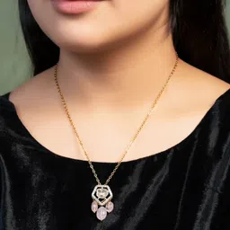 Tyaani Jewellery by Karan Johar Women Pendant Diamond-picture-32