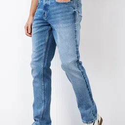 SPYKAR Men Low Distress Jeans image 4